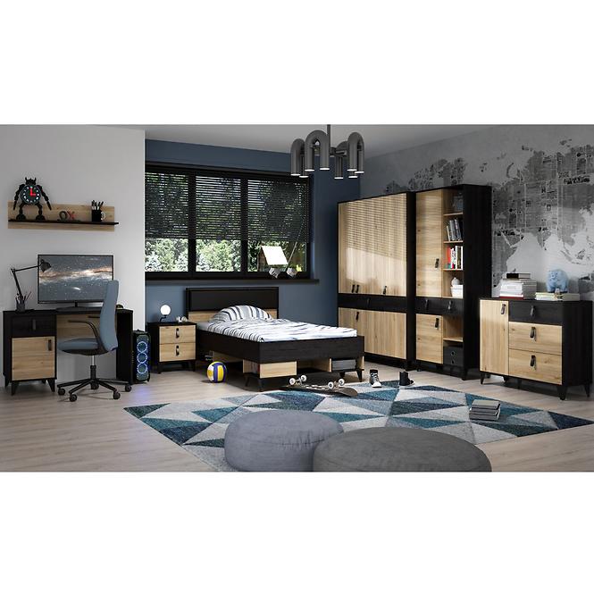 Falipolc Liona LYAB01-M687 tölgy Mauvella /tölgy Cabezone