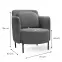 Fotel Glam Element 03,4