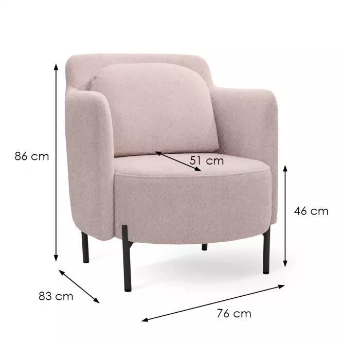 Fotel Glam Element 18