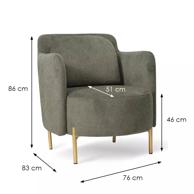 Fotel Glam Element 11