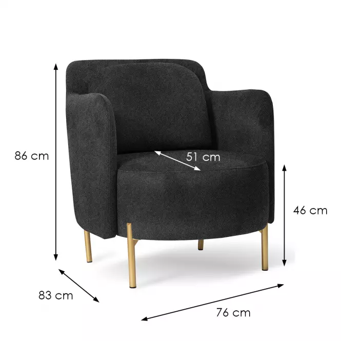 Fotel Glam Element 22,4