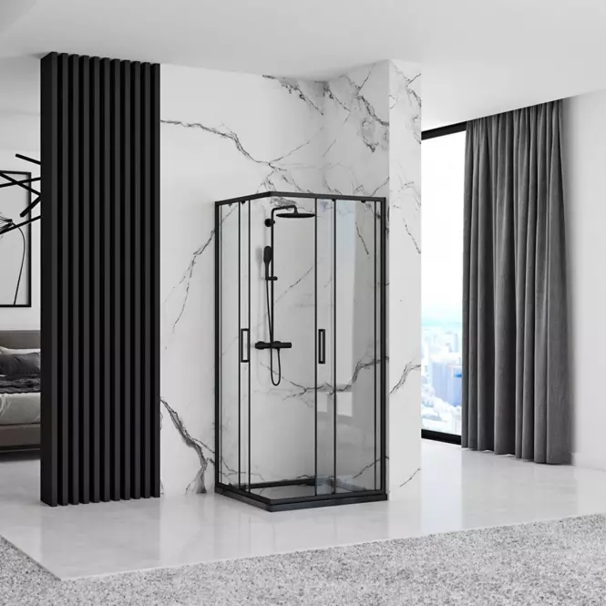 Zuhanykabin Punto Rea K4800 80x80x190 black