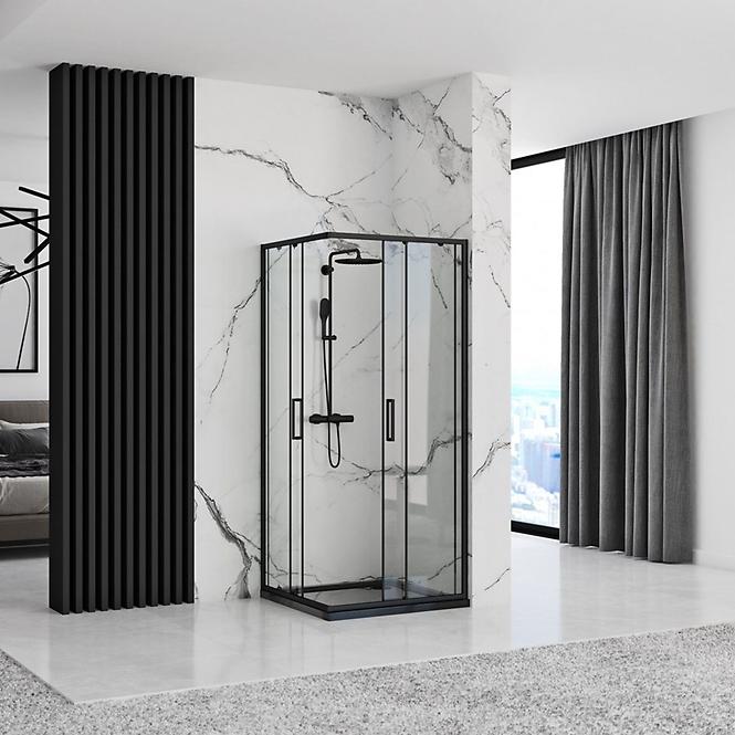 Zuhanykabin Punto Rea K4800 80x80x190 black