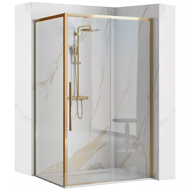 Zuhanykabin Solar Rea K4900 90x90x195 gold