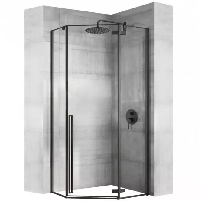 Zuhanykabin Diamond Rea K6900 80x80x195 black