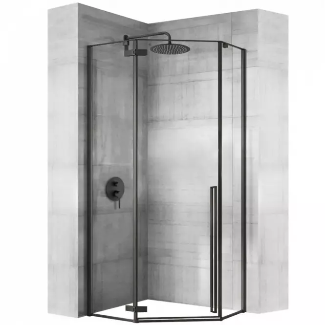 Zuhanykabin Diamond Rea K6900 80x80x195 black