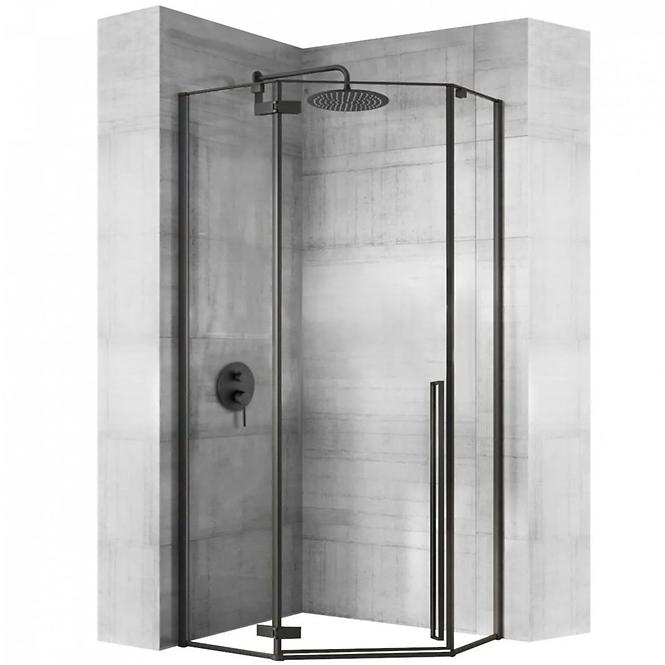 Zuhanykabin Diamond Rea K6900 80x80x195 black