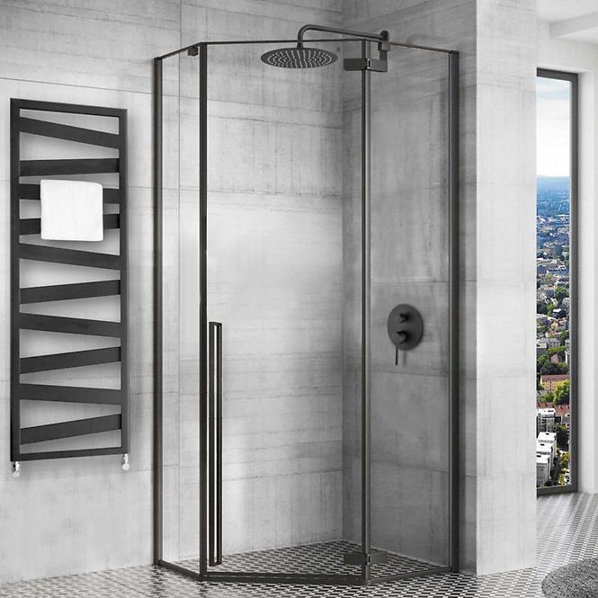 Zuhanykabin Diamond Rea K6900 80x80x195 black