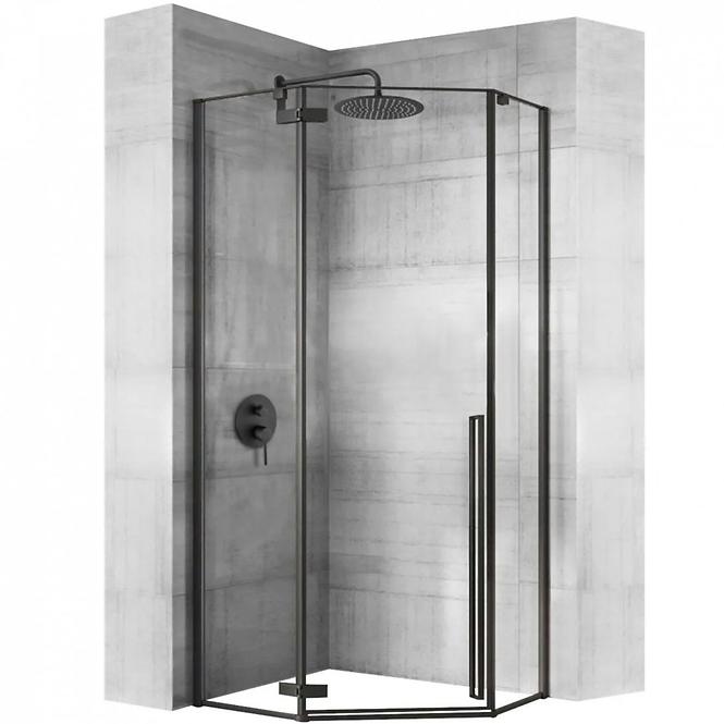 Zuhanykabin Diamond Rea K5622 90x90x195 black