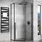 Zuhanykabin Diamond Rea K5622 90x90x195 black,5