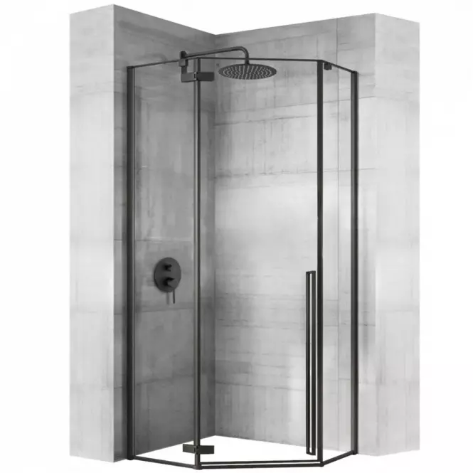 Zuhanykabin Diamond Rea K5623 100x100x195 black