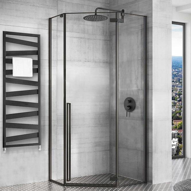 Zuhanykabin Diamond Rea K5623 100x100x195 black