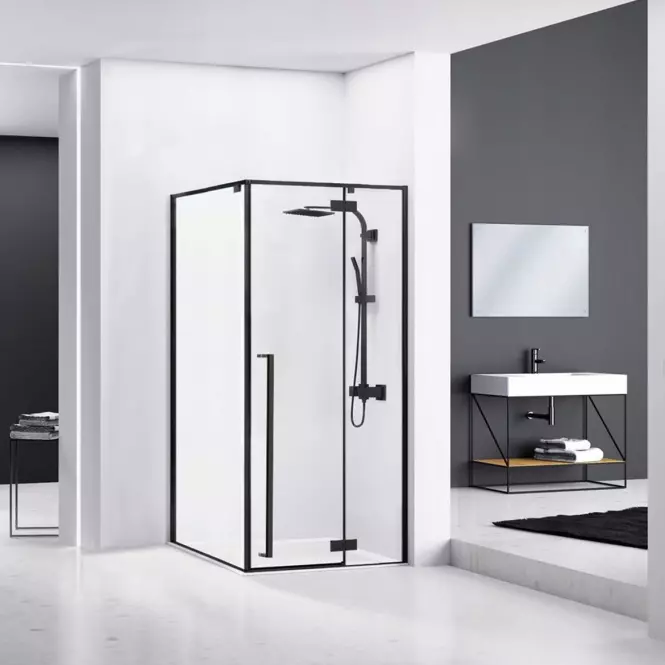 Zuhanykabin Fargo Rea K6950 100x80x195 black,6