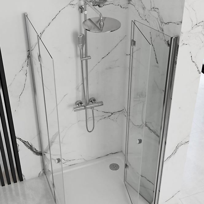 Zuhanykabin Fold N2 Rea K9990 80x80x190 króm,3
