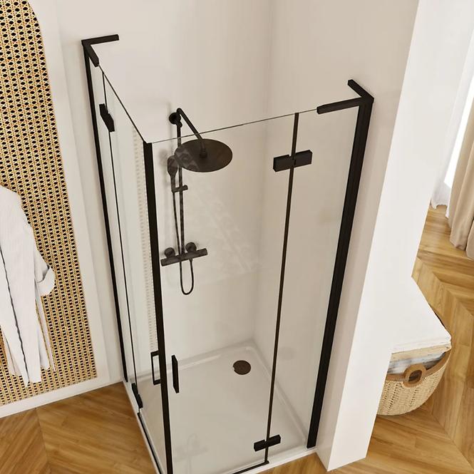 Zuhanykabin Hugo Rea K6600 80x80x200,5 black
