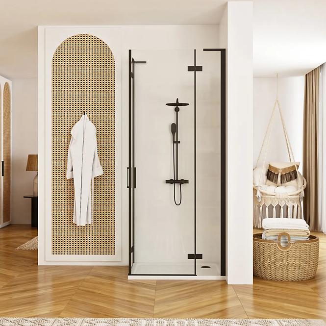 Zuhanykabin Hugo Rea K6600 80x80x200,5 black