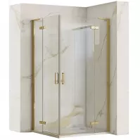 Zuhanykabin Hugo Rea K6608 80x80x200,5 gold brush