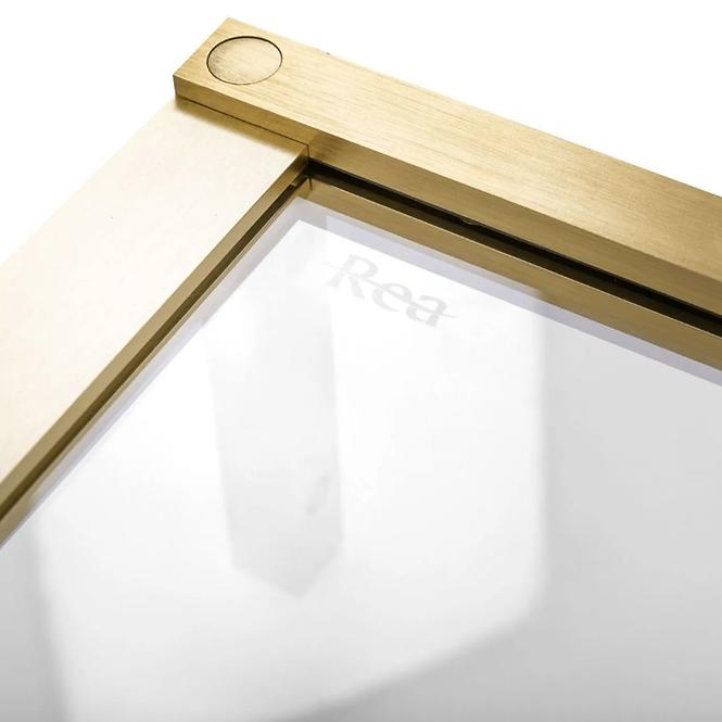 Zuhanykabin Hugo Rea K6609 90x90x200,5 gold brush
