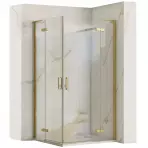 Zuhanykabin Hugo Rea K6605 100x100x200,5 gold brush