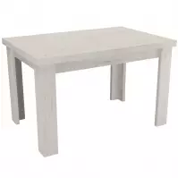 Kinyitható asztal kiscsi Kora 120/160x80cmx80 kraft fehér