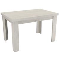 Kinyitható asztal kiscsi Kora 120/160x80cmx80 kraft fehér