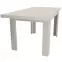 Kinyitható asztal kiscsi Kora 120/160x80cmx80 kraft fehér,4