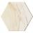 Flare White Hexagon 11/12,5