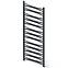 Fürdőszoba radiátor Łezka 3D Ł3D 26/40 fekete 1435x440 mm