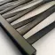 Fürdőszoba radiátor Łezka 3D Ł3D 12/50 fekete 675x540 mm,5