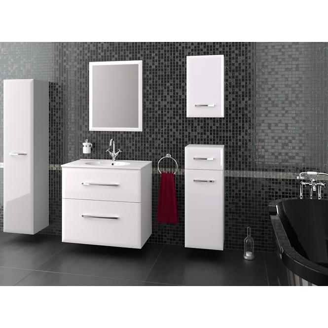 Fürdőszoba készlet Viva 60 fehér 521561 szekrény+mosdókagyló,3