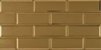Csempe Deskor Mirror Gold Rekt 30/60