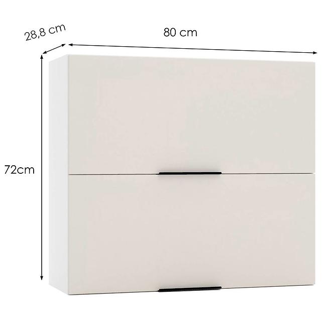 Konyhaszekrény Sonja W80GRF/2 bézs