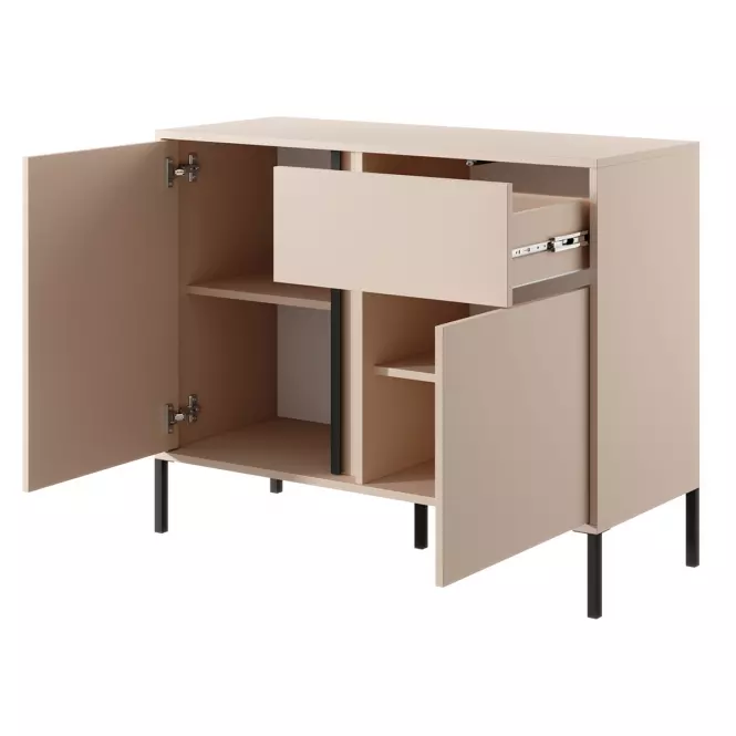 Komód DAST 103 2DS bézs,4
