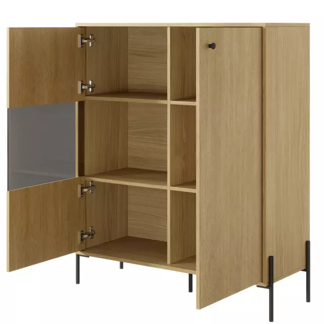 Szekrény SCANDI scandi tölgy/scandi fenyő,3