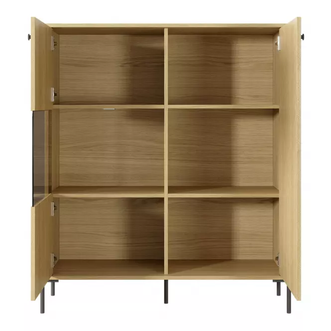 Szekrény SCANDI scandi tölgy/scandi fenyő,4