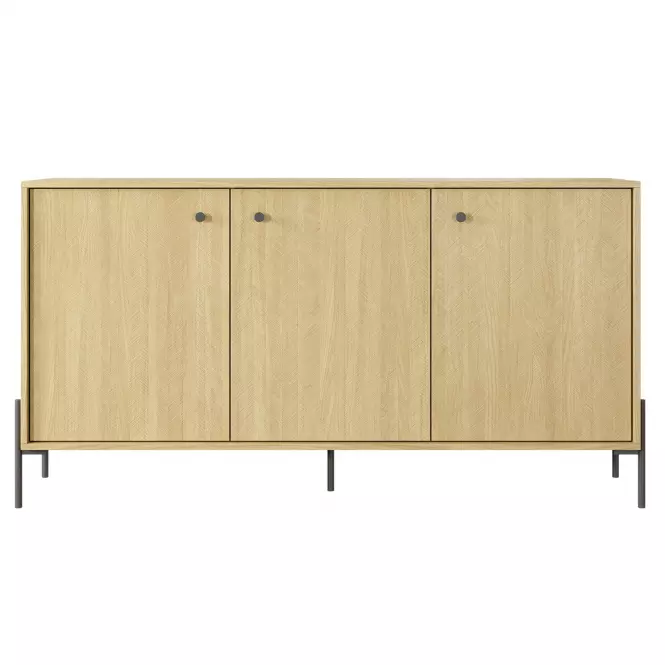 Komód SCANDI 153 3D scandi tölgy/scandi fenyő