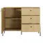 Komód SCANDI 103 D3S scandi tölgy/scandi fenyő,4