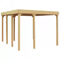Pavilon Nova 313x306x232 cm természetes