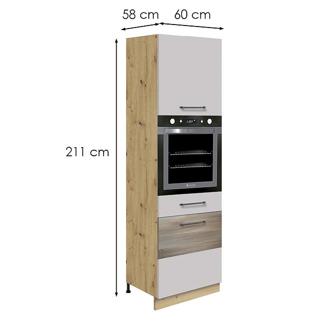 Konyhaszekrény  20d latte wood