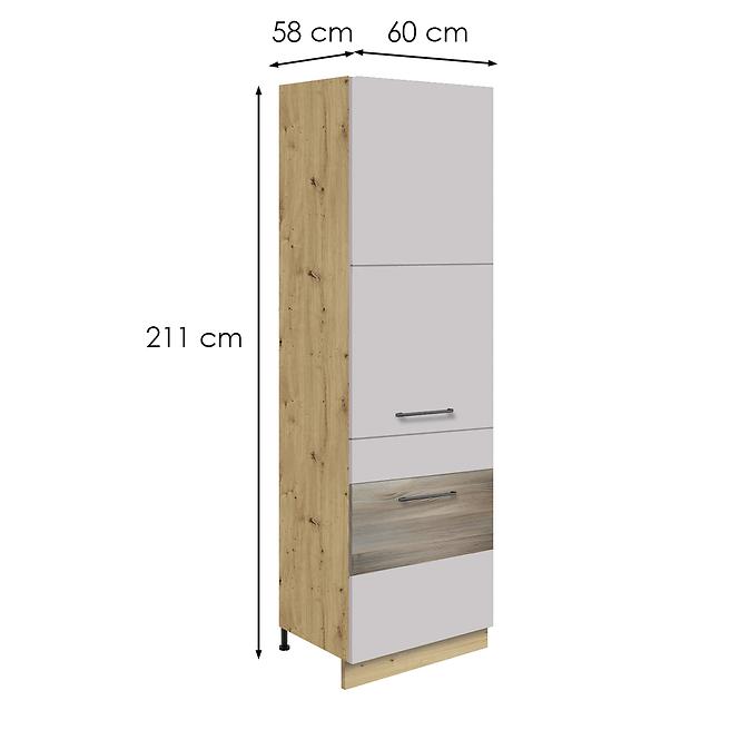 Konyhaszekrény  21d latte wood,2