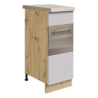 Konyhaszekrény  26d latte wood cargo