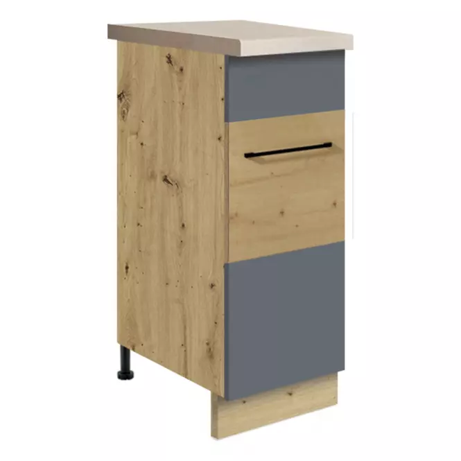 Konyhaszekrény Infinity 26D GREY cargo