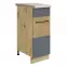 Konyhaszekrény Infinity 26D GREY cargo