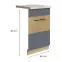 Konyhaszekrény Infinity ZM45 GREY,2