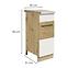 Konyhaszekrény Infinity 26D WHITE ARTISAN cargo,2