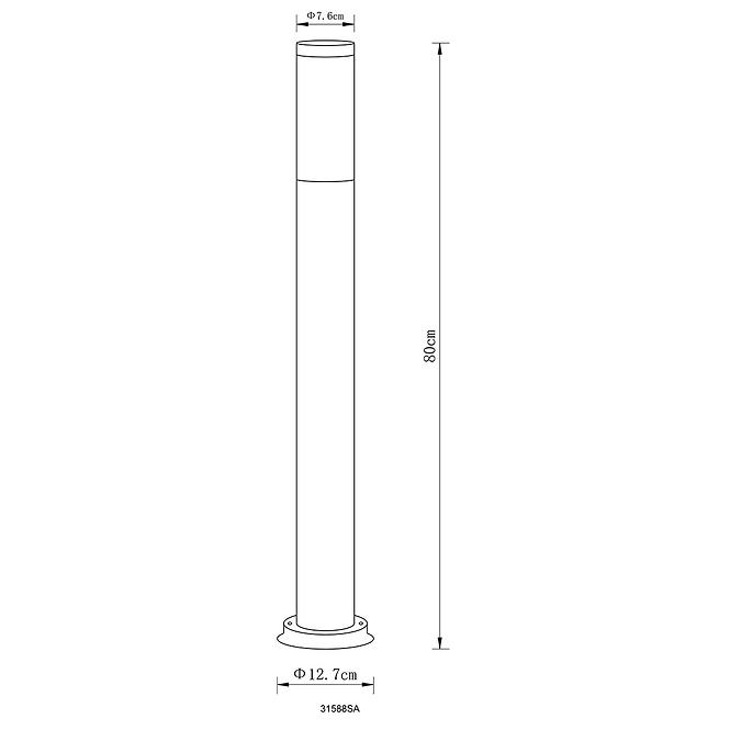 Lámpa Boston 31588SA 15W Antracit LS1,4