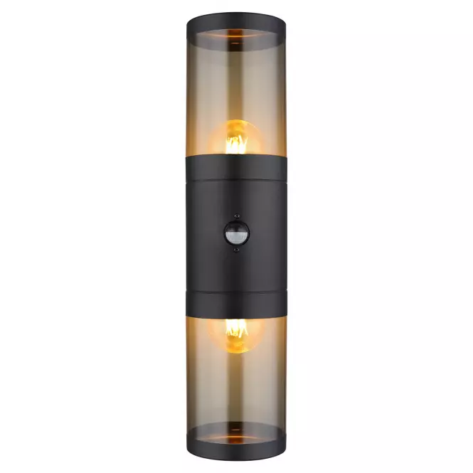 Fali lámpa Xeloo 32014-2BSS 60W Fekete S K2