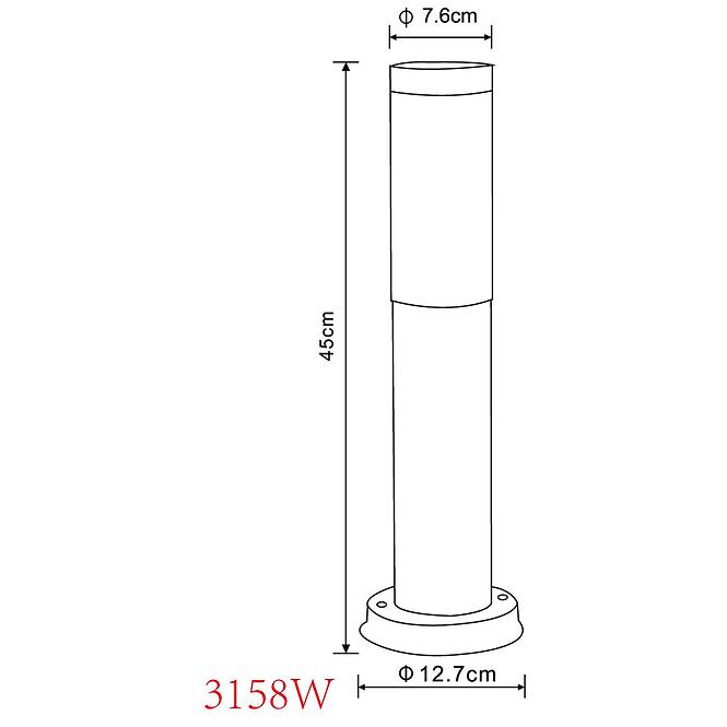 Lámpa Boston 3158W 23W Wood LS1