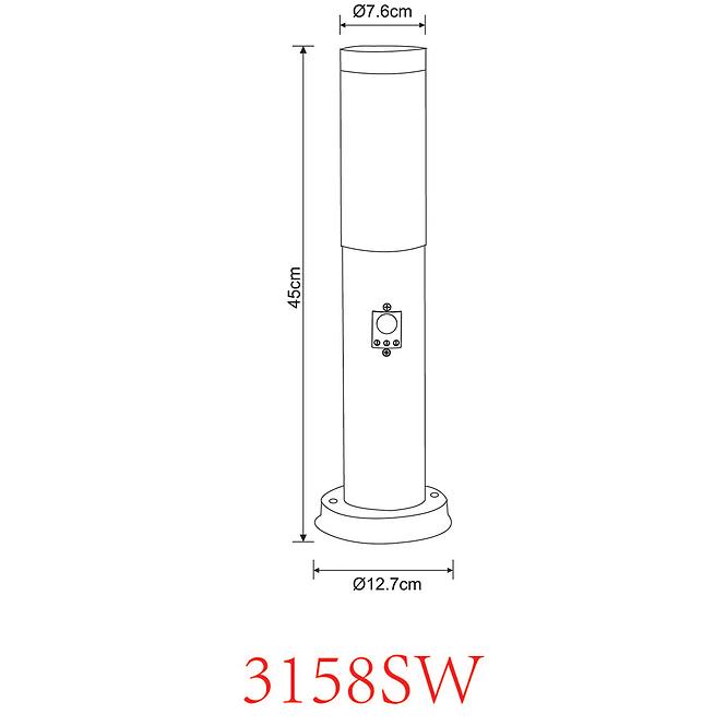 Lámpa Boston 3158SW 15W  Wood S LS1