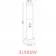 Lámpa Boston 3158SW 15W  Wood S LS1,3